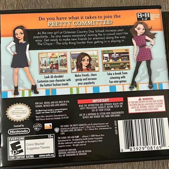 Nintendo DS “Diss and Make Up” Game - Picture 2 of 5